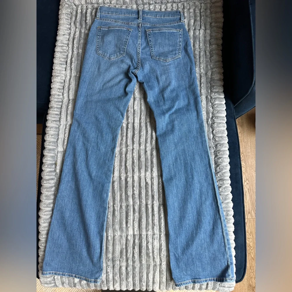 Gap mid rise plain basic long baby boot jeans - Picture 2 of 8